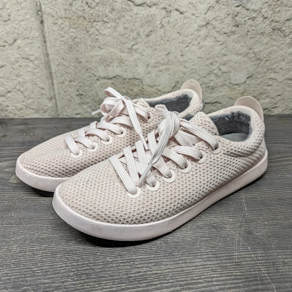Allbirds Womens Tree Piper Pink Fashion Sneaker Size 7 Comfort Shoe Breathable - Picture 3 of 7